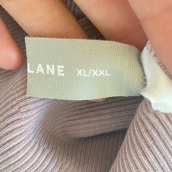 Everlane The Seamless Leggings Ribbed Light Purple Size XL/XXL NWT - Picture 9 of 10